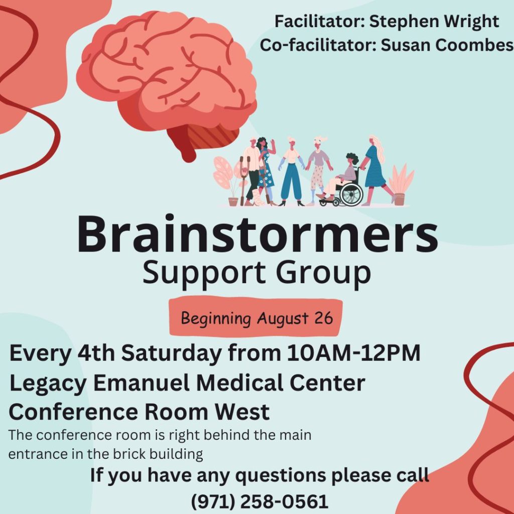 Brain Stomers Brainstormers Returning to In-Person – Brain Injury Connections NW
